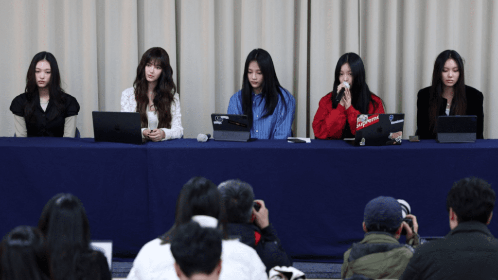 Members Of K Pop Group Newjeans Say They Are Leaving Agency