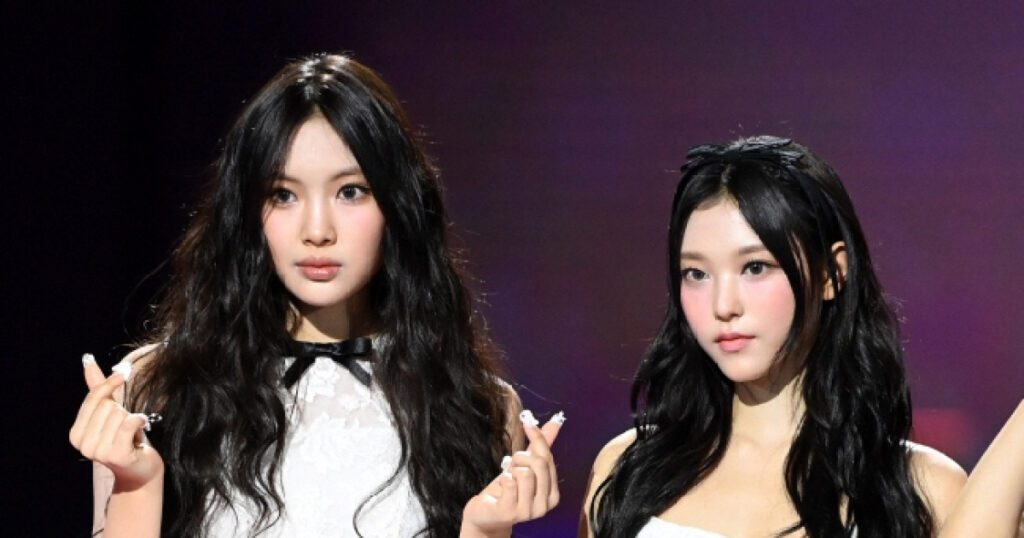Hyein ‘tearing Up,’ Haerin ‘stiff Expression’ Ahead Of Newjeans’ Contract