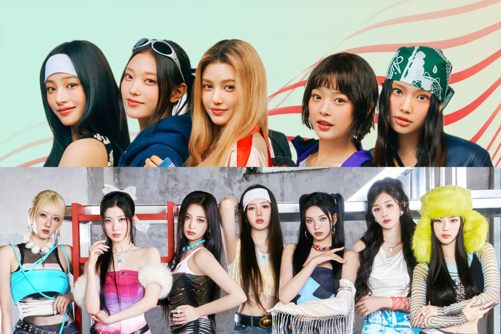 Newjeans And Babymonster's Interactions And Stage Transition On Tv Asahi's