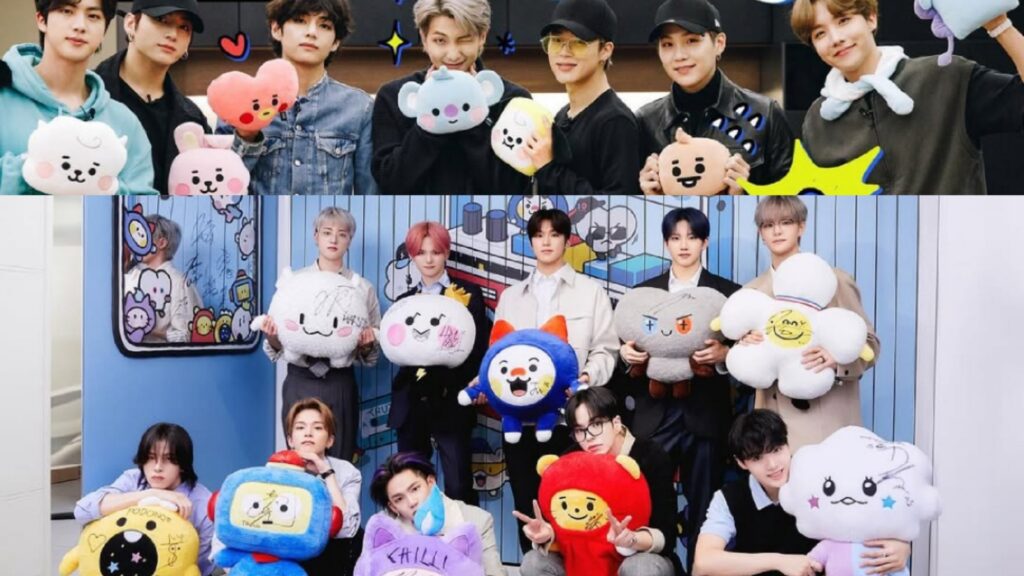 K pop groups and their adorable official characters, from bt21 to