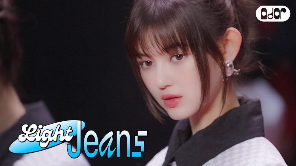 [light jeans] 23fw seoul fashion week photoshoot behind | newjeans