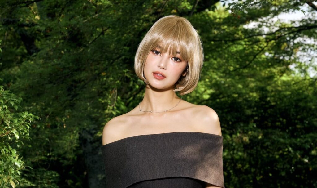 Sources say danielle attended the 'omega' launching event in kyoto,