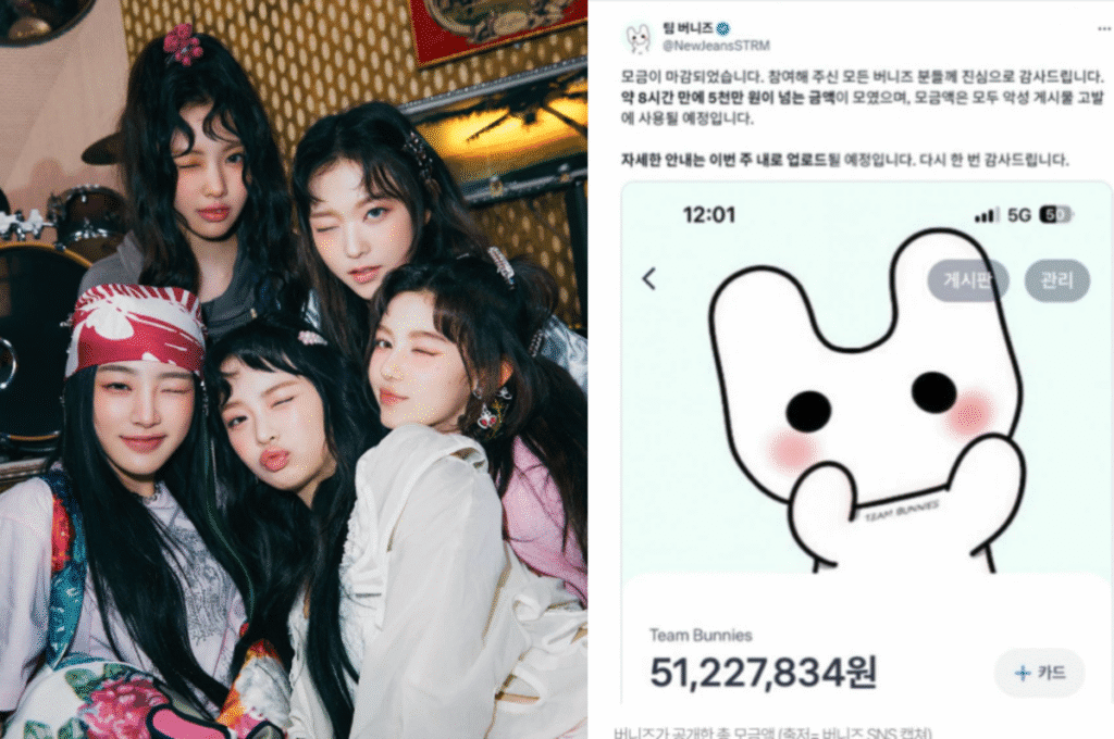 Newjeans fan, team bunnies reportedly referred to prosecution for alleged