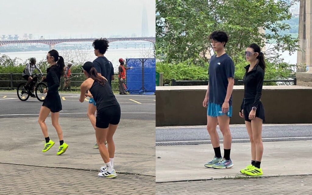 Newjeans' danielle spotted running with park bo gum ahead of