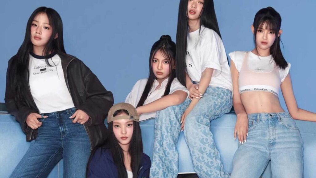 Newjeans stars in calvin klein's new spring 2025 campaign